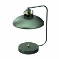 Lampa biurkowa FELIX 1xE27 zielono/złoty