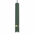 Lampa wisząca JOKER 1xGU10 zielono/złoty
