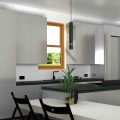 Lampa wisząca JOKER 1xGU10 zielono/złoty