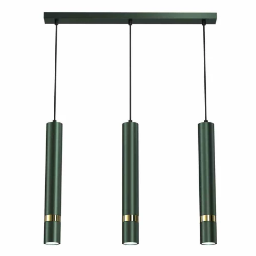 Lampa wisząca JOKER 3xGU10 zielono/złoty