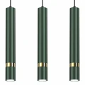 Lampa wisząca JOKER 3xGU10 zielono/złoty