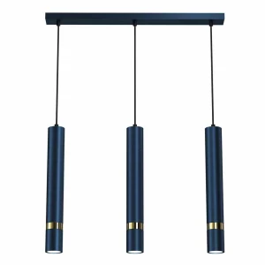 Lampa wisząca JOKER 3xGU10 Granatowy/złoty