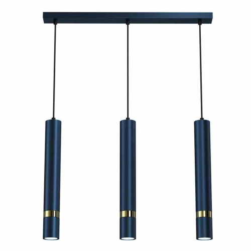 Lampa wisząca JOKER 3xGU10 Granatowy/złoty