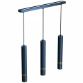 Lampa wisząca JOKER 3xGU10 Granatowy/złoty