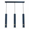 Lampa wisząca JOKER 3xGU10 Granatowy/złoty