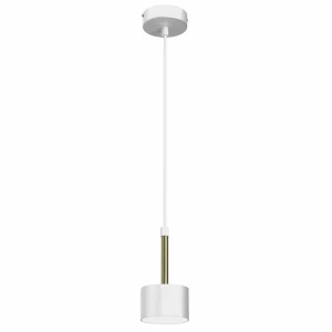 Lampa wisząca ARENA 1xGX53 biało/złoty