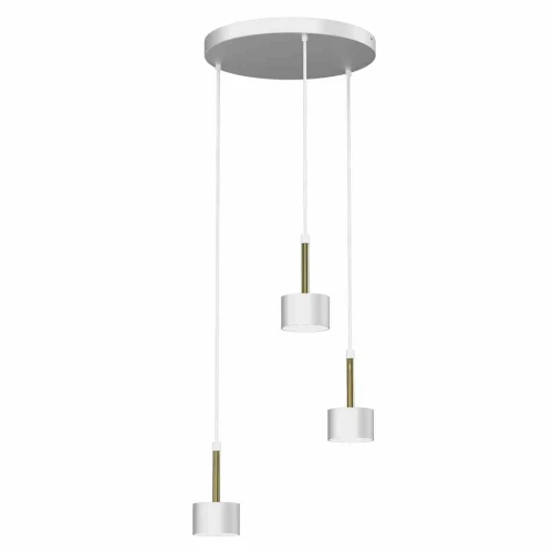 Lampa wisząca ARENA 3xGX53 biało/złoty
