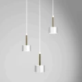 Lampa wisząca ARENA 3xGX53 biało/złoty