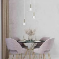 Lampa wisząca ARENA 3xGX53 biało/złoty
