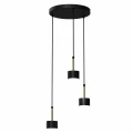 Lampa wisząca ARENA 3xGX53 czarno/złoty