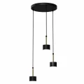 Lampa wisząca ARENA 3xGX53 czarno/złoty