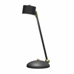Lampa biurkowa ARENA 1xGX53 czarno/złoty