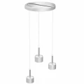 Lampa wisząca ARENA 3xGX53 biały/srebrny