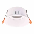 Lampa podtynkowa Podtynkowe okrągłe Ruchome 1xGU10 IP20 biały