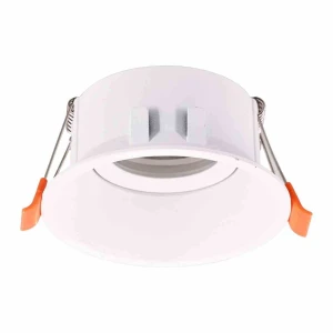 Lampa podtynkowa Podtynkowe okrągłe Ruchome 1xGU10 IP20 biały