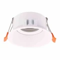 Lampa podtynkowa Podtynkowe okrągłe Ruchome 1xGU10 IP20 biały