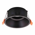 Lampa podtynkowa Podtynkowe okrągłe Ruchome 1xGU10 IP20 czarny