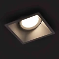 Lampa podtynkowa Podtynkowe kwadratowe Ruchome 1xGU10 IP20 biały