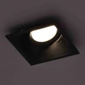 Lampa podtynkowa Podtynkowe kwadratowe Ruchome 1xGU10 IP20 czarny