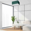 Plafon VERDE kwadrat zielony 40cm 2xE27