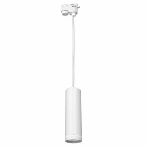 System szynowy 1fazowy Pipe Ring Track Pendant Light 1xGU10 biały