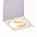 Reflektor/tuba natynkowa Bima Ring kadratowy 1xGU10 biały