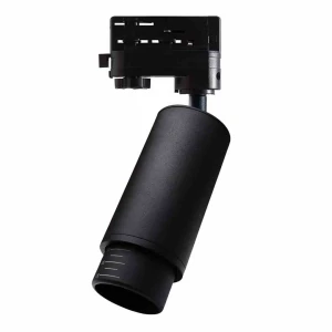 System szynowy 3fazowy MICA ZOOM track light 1xGU10 - 3-fazowy czarny