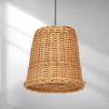 Lampa wisząca VIMINI 1xE27 naturalne drewno