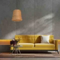 Lampa wisząca VIMINI 1xE27 naturalne drewno