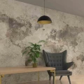 Lampa wisząca BETA 1xE27 45cm czarno/złoty