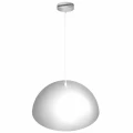 Lampa wisząca BETA 1xE27 45cm biało/złoty