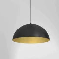 Lampa wisząca BETA 1xE27 35cm czarno/złoty