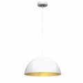 Lampa wisząca BETA 1xE27 35cm biało/złoty