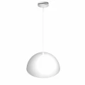 Lampa wisząca BETA 1xE27 35cm biało/złoty