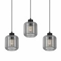 Lampa wisząca SOMBRA SMOKED 3xE27 czarny