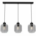 Lampa wisząca SOMBRA SMOKED 3xE27 czarny