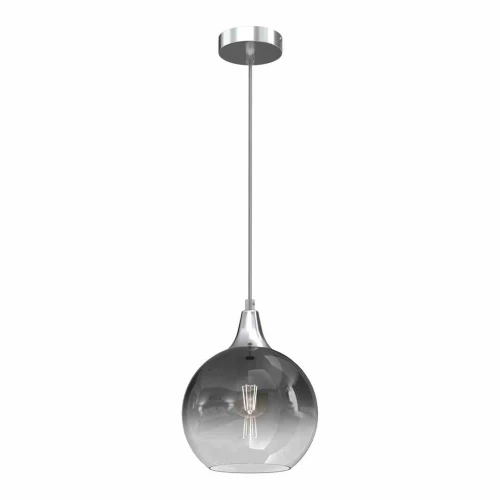 Lampa wisząca MONTE fi 200 1xE27 Srebrny