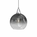 Lampa wisząca MONTE fi 200 1xE27 Srebrny