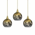 Lampa wisząca MONTE 3xE27 złoty