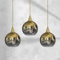 Lampa wisząca MONTE 3xE27 złoty