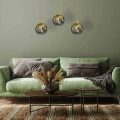 Lampa wisząca MONTE 3xE27 złoty