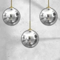 Lampa wisząca REFLEX 3xE14 czarno/złoty