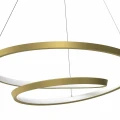 Lampa wisząca LUCERO 48W LED złoty