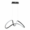 Lampa wisząca TESORO 48W LED czarny