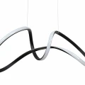 Lampa wisząca TESORO 48W LED czarny