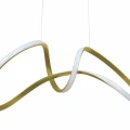 Lampa wisząca TESORO 48W LED złoty