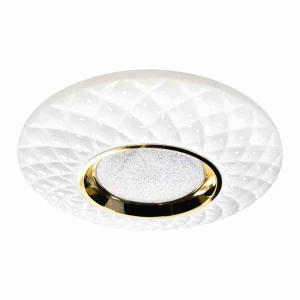 Plafon TOKYO złoty pilot 48W LED szer.50cm