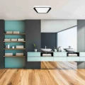 Plafon QUADRO czarny 66W LED szer.50cm