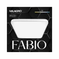 Plafon FABIO biały 23W LED szer.37cm