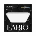Plafon FABIO biały 35W LED szer.47cm